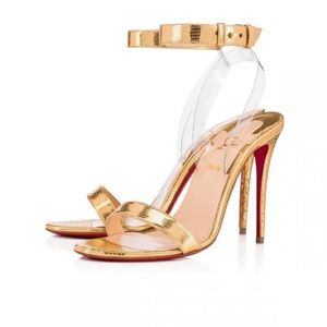 Christian Louboutin Jonatina Ankle Strap Heels
